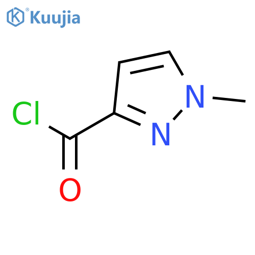 1-methyl-1H-pyrazole-3-carbonyl chloride structure