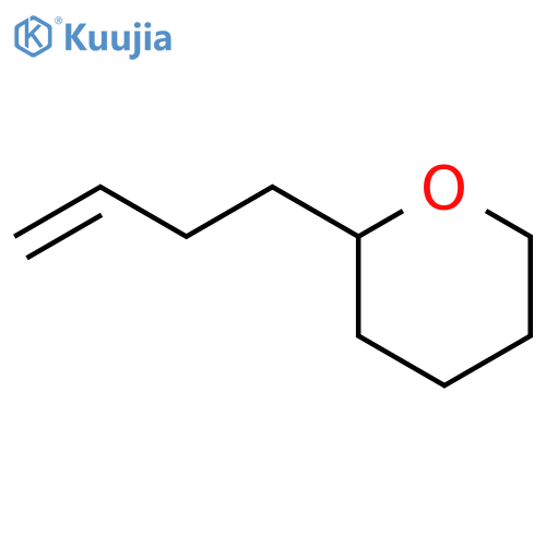 2H-Pyran, 2-(3-butenyl)tetrahydro- structure