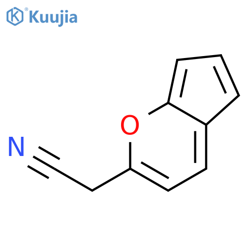 7-Benzofuranacetonitrile structure