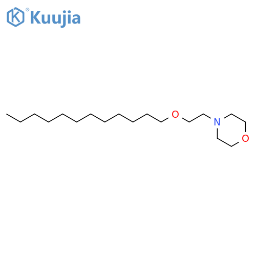 MORPHOLINE, 4-[2-(DODECYLOXY)ETHYL]- structure