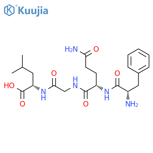 L-Leucine, L-phenylalanyl-L-glutaminylglycyl- structure