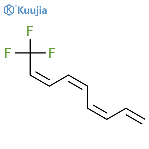 1,3,5,7-NONATETRAENE, 9,9,9-TRIFLUORO-, (3Z,5Z,7Z)- structure