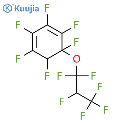 (1,1,2,3,3,3-Hexafluoropropoxy)-perfluorobenzene structure