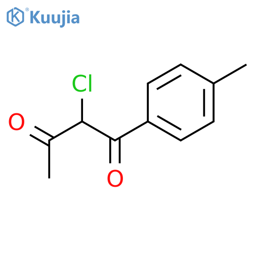 1,3-Butanedione, 2-chloro-1-(4-methylphenyl)- structure