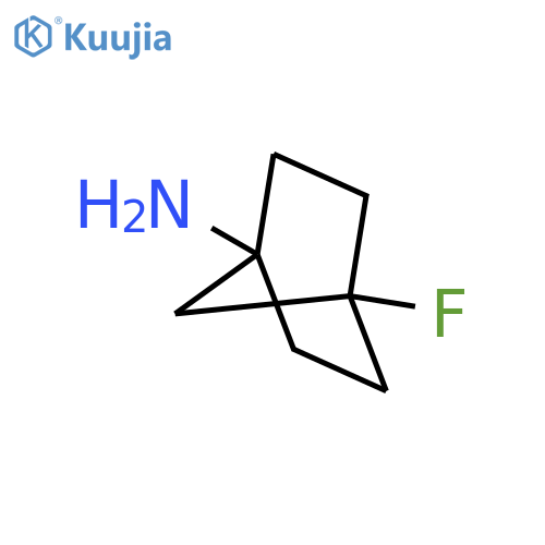 4-fluorobicyclo[2.2.1]heptan-1-amine structure