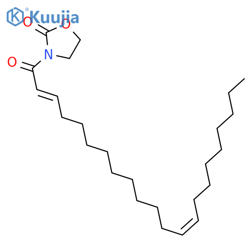 2-OXAZOLIDINONE, 3-[(2E,13Z)-1-OXO-2,13-DOCOSADIENYL]- structure