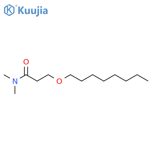 Propanamide, N,N-dimethyl-3-(octyloxy)- structure
