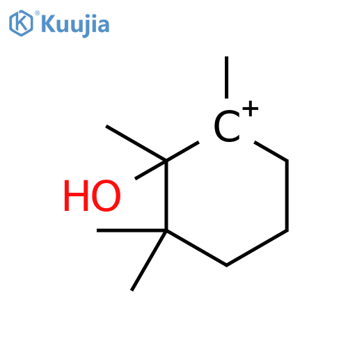 Cyclohexylium, 2-hydroxy-1,2,3,3-tetramethyl- structure