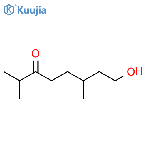 3-Octanone,8-hydroxy-2,6-dimethyl- structure