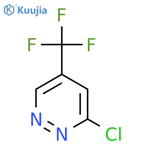 3-Chloro-5-(trifluoromethyl)pyridazine structure