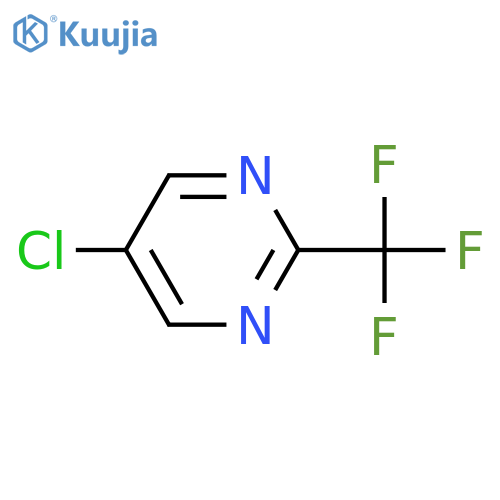 5-chloro-2-trifluoromethyl-pyrimidine structure