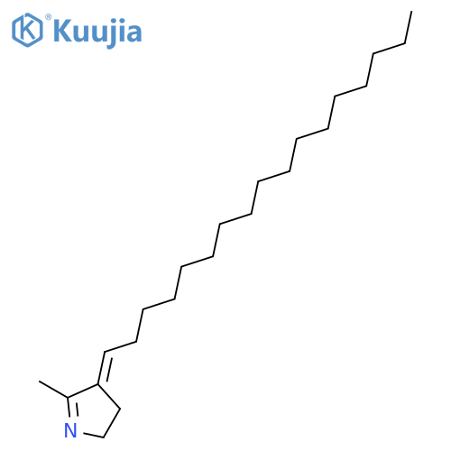 2H-PYRROLE, 4-HEPTADECYLIDENE-3,4-DIHYDRO-5-METHYL-, (4Z)- structure