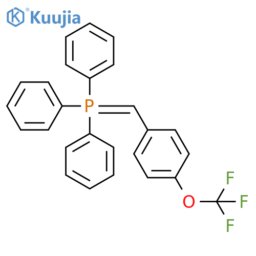 Phosphorane, triphenyl[[4-(trifluoromethoxy)phenyl]methylene]- structure