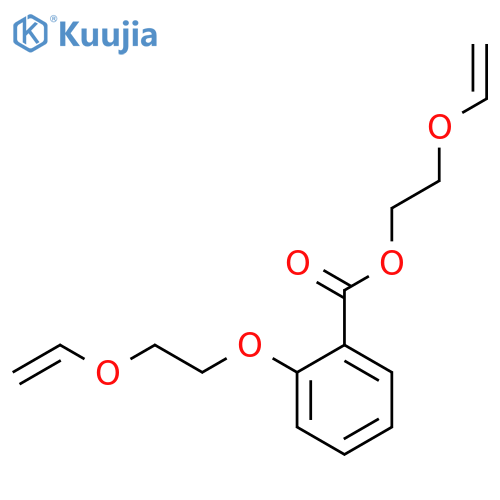 BENZOIC ACID, 2-[2-(ETHENYLOXY)ETHOXY]-, 2-(ETHENYLOXY)ETHYL ESTER structure