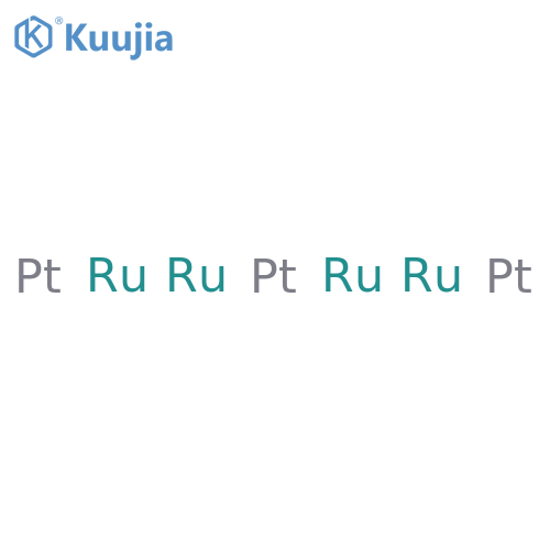 Platinum--ruthenium (3/4) structure