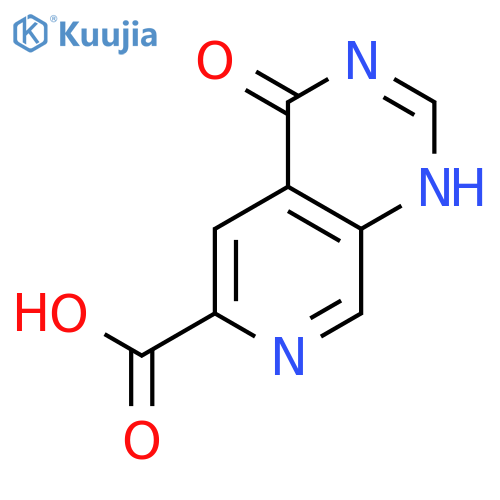4-oxo-3H,4H-pyrido3,4-dpyrimidine-6-carboxylic Acid structure