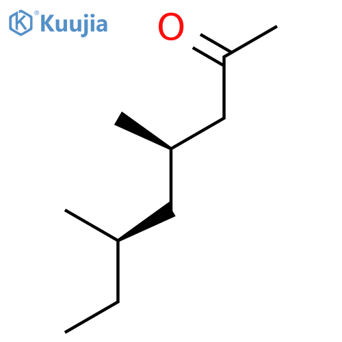 2-Octanone, 4,6-dimethyl-, (4R,6R)-rel- structure