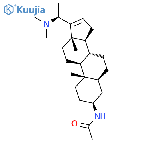 Acetamide, N-[(3b,5a,20S)-20-(dimethylamino)pregn-16-en-3-yl]- structure
