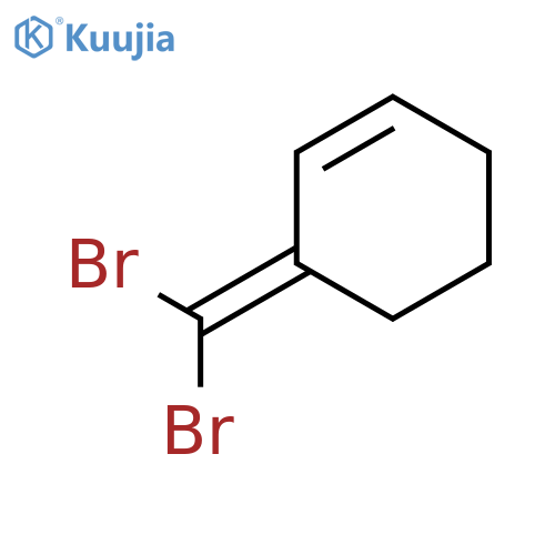 Cyclohexene, 3-(dibromomethylene)- structure