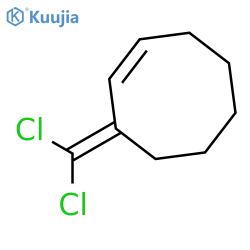Cyclooctene, 3-(dichloromethylene)- structure