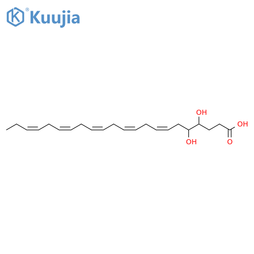 4,5-Dihydroxy-7,10,13,16,19-docosapentaenoic Acid structure