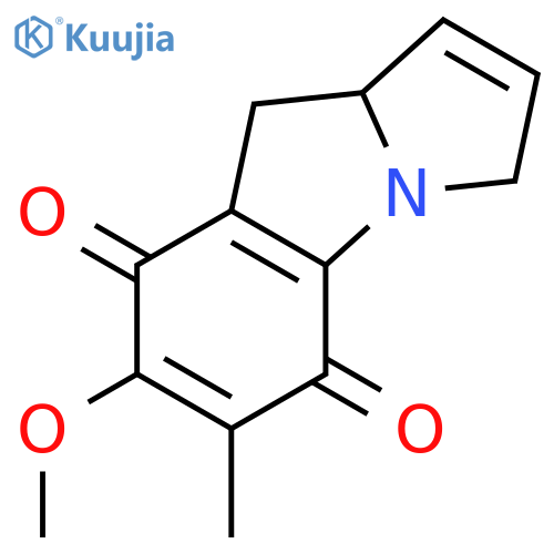 3H-Pyrrolo[1,2-a]indole-5,8-dione, 9,9a-dihydro-7-methoxy-6-methyl- structure