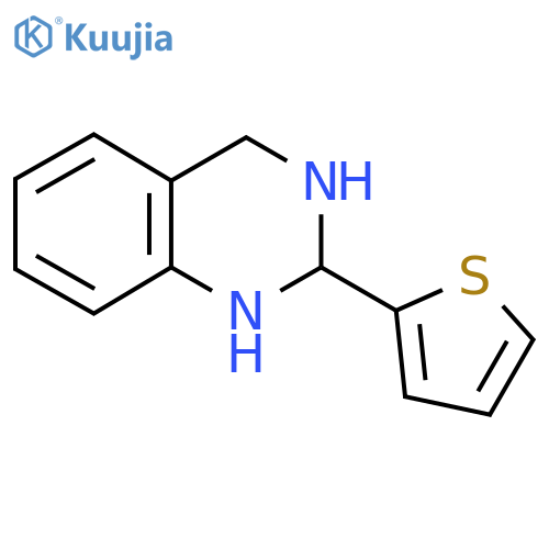 1,2,3,4-Tetrahydro-2-(2-thienyl)Quinazoline structure
