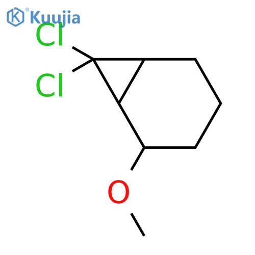 Bicyclo[4.1.0]heptane, 7,7-dichloro-2-methoxy- structure