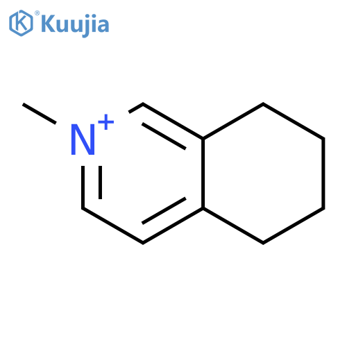 Isoquinolinium, 5,6,7,8-tetrahydro-2-methyl- structure