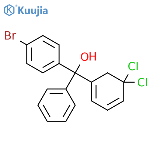 4-BROMO-3',3''-DICHLOROTRITYL ALCOHOL structure