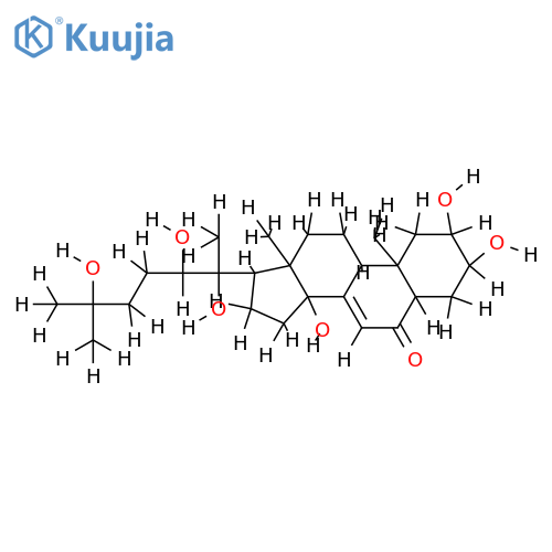 20-Hydroxyecdyson structure