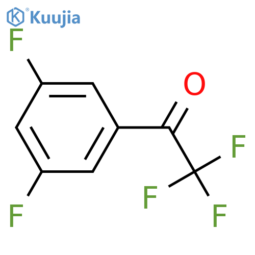 1-(3,5-difluorophenyl)-2,2,2-trifluoroethan-1-one structure