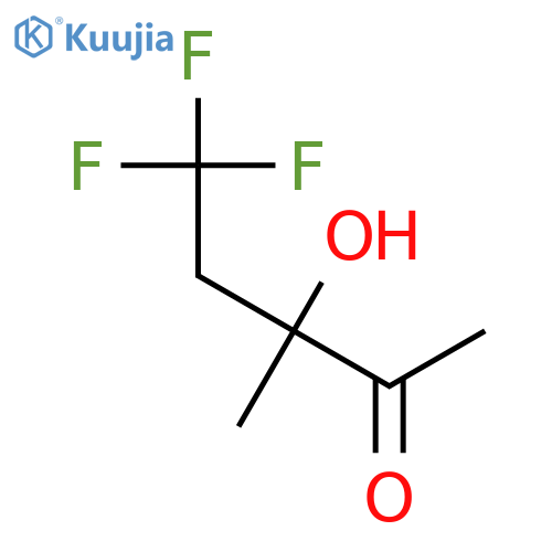 2-PENTANONE, 5,5,5-TRIFLUORO-3-HYDROXY-3-METHYL- structure