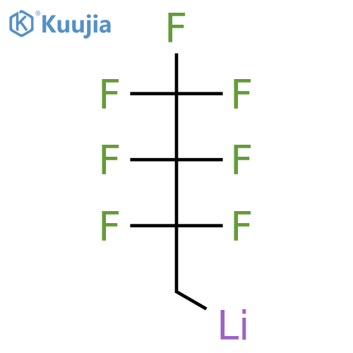 LITHIUM, (2,2,3,3,4,4,4-HEPTAFLUOROBUTYL)- structure