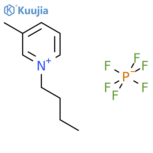 1-n-Butyl-3-methylpyridinium hexafluorophosphate structure