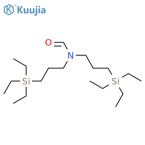 FORMAMIDE, N,N-BIS[3-(TRIETHYLSILYL)PROPYL]- structure