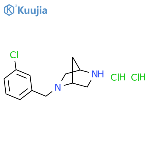 2,5-Diazabicyclo[2.2.1]heptane,2-[(3-chlorophenyl)methyl]- structure