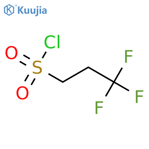 3,3,3-trifluoropropane-1-sulfonyl chloride structure
