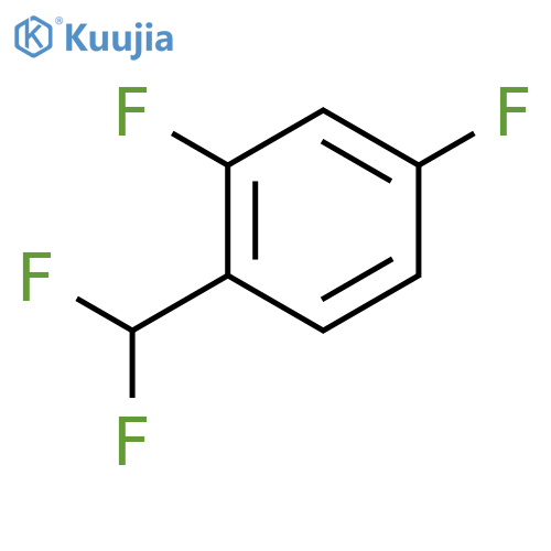 1-(Difluoromethyl)-2,4-difluorobenzene structure
