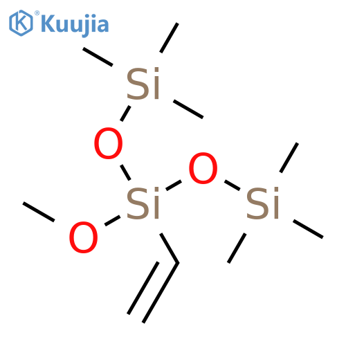 Trisiloxane, 3-ethenyl-3-methoxy-1,1,1,5,5,5-hexamethyl- structure
