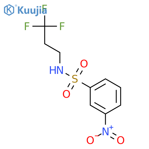 BENZENESULFONAMIDE, 3-NITRO-N-(3,3,3-TRIFLUOROPROPYL)- structure