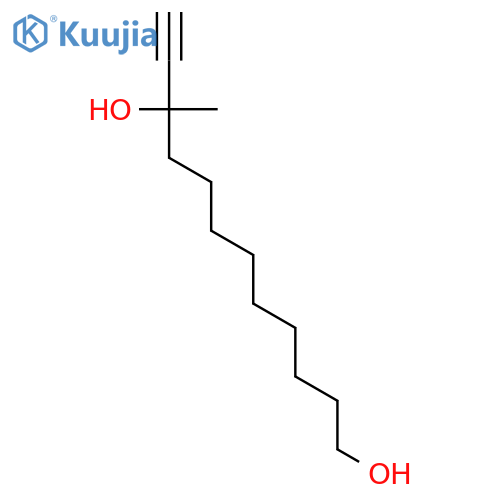 11-DODECYNE-1,10-DIOL, 10-METHYL- structure