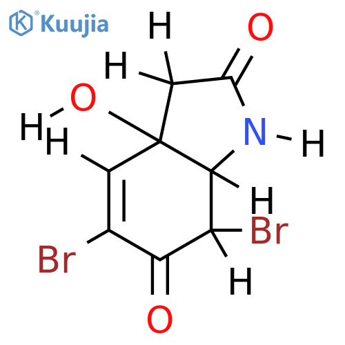 5,7alpha-dibromocavernicolin structure