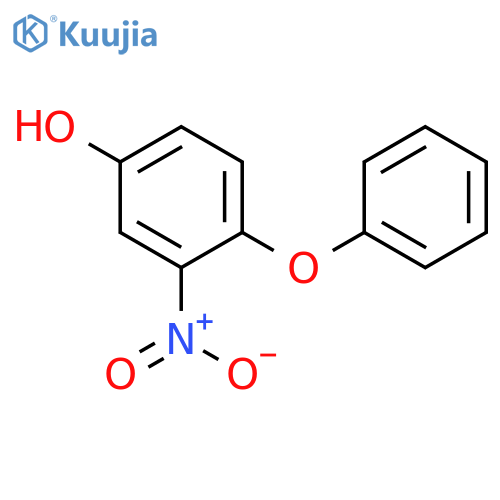 PHENOL, 3-NITRO-4-PHENOXY- structure