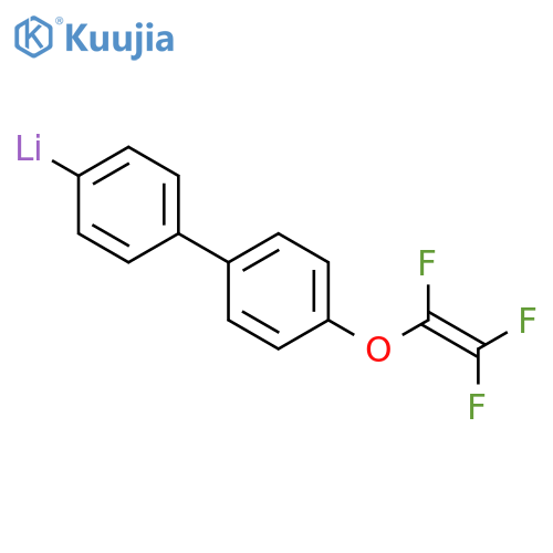 Lithium, [4'-[(trifluoroethenyl)oxy][1,1'-biphenyl]-4-yl]- structure