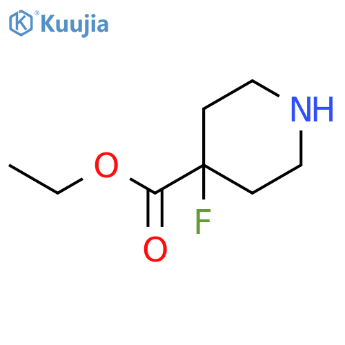 Ethyl 4-fluoropiperidine-4-carboxylate structure