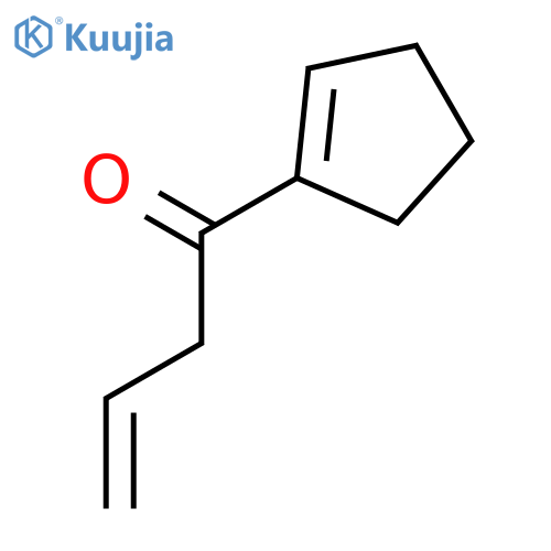 3-Buten-1-one, 1-(1-cyclopenten-1-yl)- structure