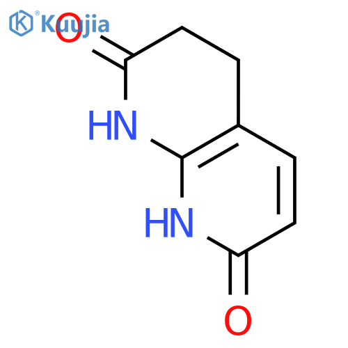 1,8-NAPHTHYRIDINE-2,7(1H,3H)-DIONE, 4,8-DIHYDRO- structure