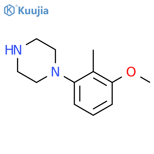1-(3-methoxy-2-methylphenyl)piperazine structure