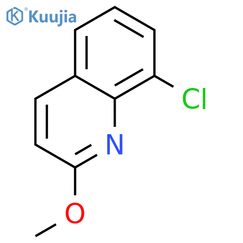 2-methoxy-8-chloroquinoline structure